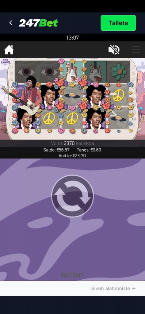 Jimi oli hyvällä päällä