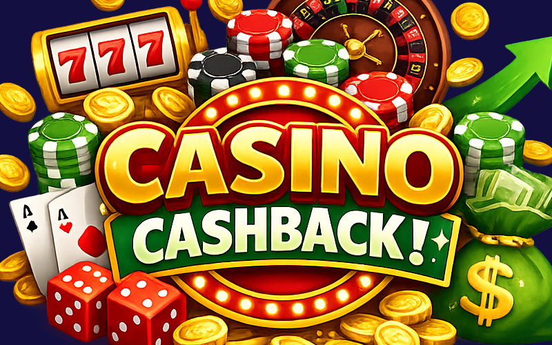 Cashback kasino ja bonukset